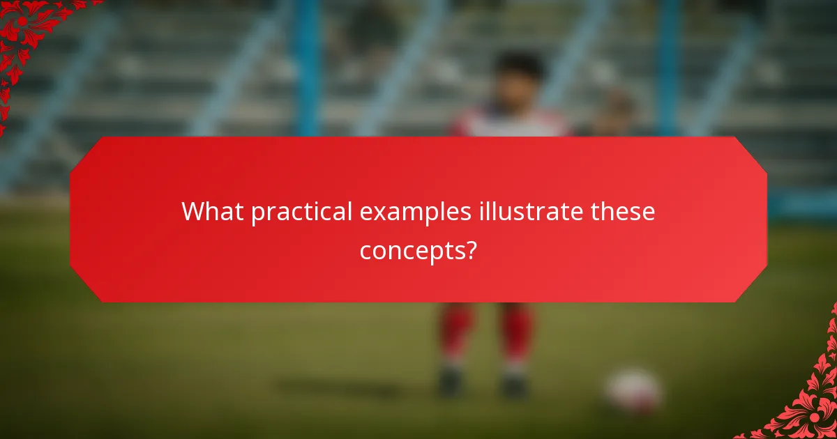 What practical examples illustrate these concepts?